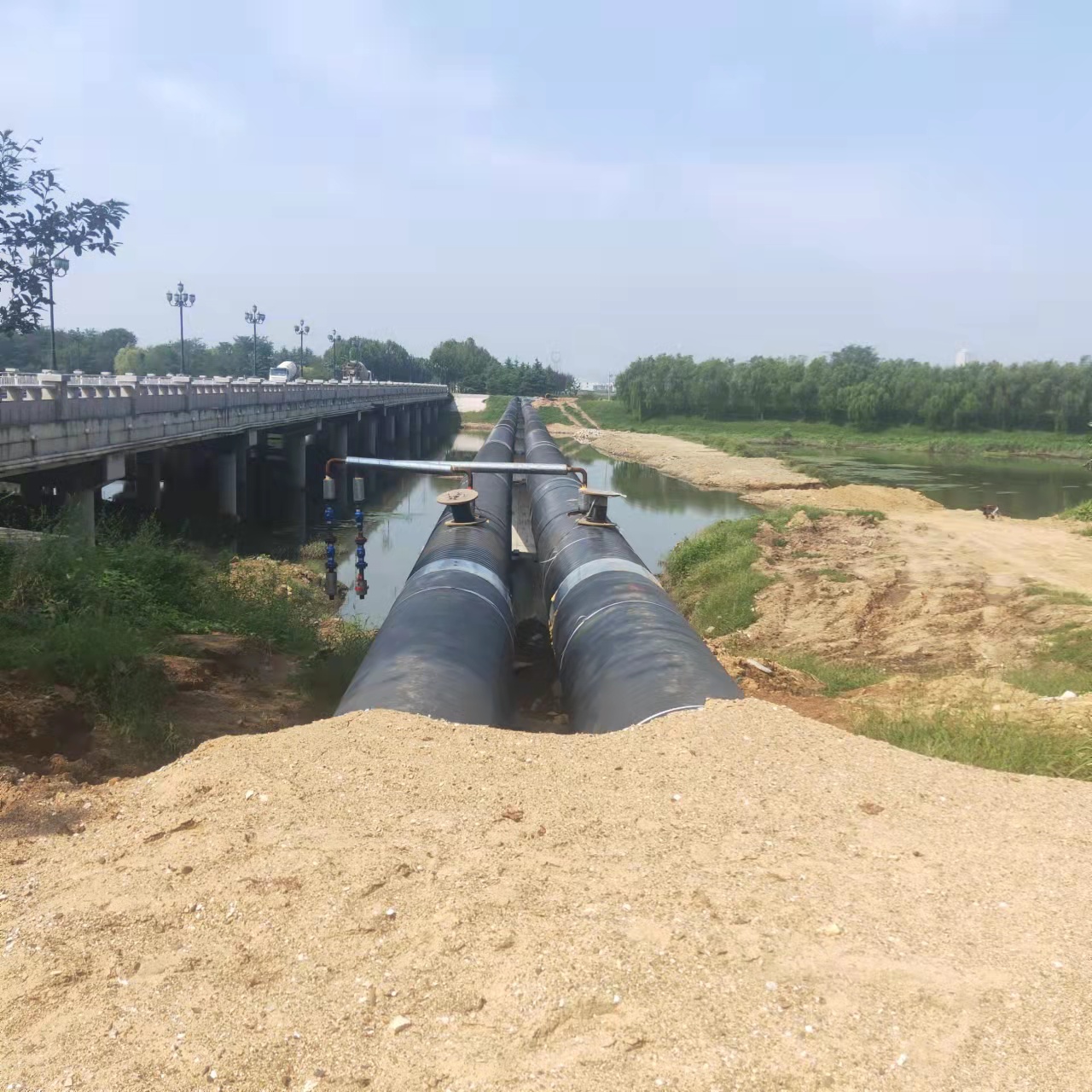 咸阳热力管道铁渣内部除垢输油管道清洗